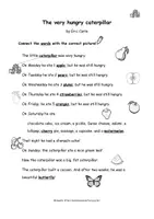 Vorschau - Stundenentwürfe - Materialpaket "The very hungry caterpillar" Englisch - Seite 3