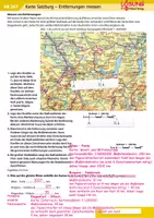 Vorschau - Arbeitsblätter - Karte Salzburg – Entfernungen messen - Seite 2