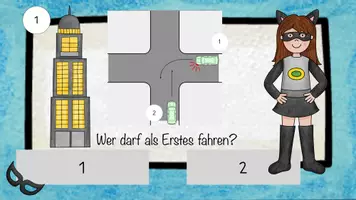 Vorschau - Interaktives Material - Interaktive PDF zur Vorfahrtsregel rechts vor links - Seite 2