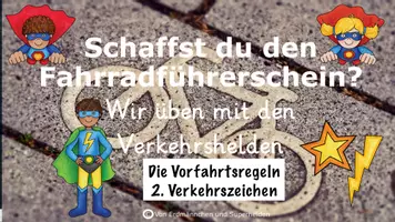 Vorschau - Interaktives Material - Interaktive PDF zur Vorfahrt mit Verkehrsschildern - Seite 2