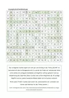 Vorschau - Arbeitsblätter - Alles über Bäume - Suchsel (Buchstabengitter) - Seite 2