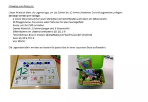 Vorschau - Arbeitsblätter - Legebild Mengen im Zahlenraum 20 - Seite 2