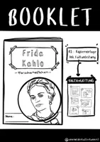 Vorschau - Arbeitsblätter - Frida Kahlo - Forscherheft (Booklet) - Deckblatt