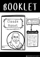 Vorschau - Arbeitsblätter - Claude Monet - Forscherheft (Bookler) + 1 Malvorlage - Deckblatt