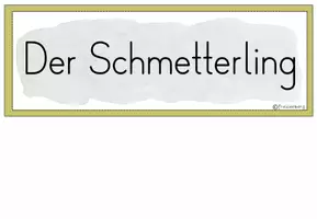 Vorschau - Poster - Tafelmaterial Schmetterling (Gesamtpaket) - Seite 2