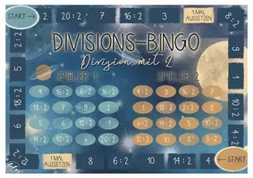 Vorschau - Spiele - Divisons-Bingo Freebie - Spielfeld zur Division mit 2 - Seite 3