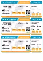 Vorschau - Arbeitsblätter - Boarding Pass Template - Deckblatt