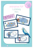 Vorschau - Audio-Dateien - interaktive PDF - Listening - 9 Pets - Deckblatt