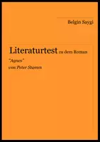 Vorschau - Arbeitsblätter - Literaturtest zu "Agnes" von Peter Stamm - Deckblatt