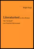 Vorschau - Arbeitsblätter - Literaturtest zu "Der Verdacht" von Friedrich Dürrenmatt - Deckblatt