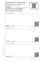 Vorschau - Arbeitsblätter - Arbeitsblatt Dreieckskonstruktion WSW - Deckblatt