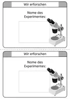 Vorschau - Arbeitsblätter - Universales Forscherheft für Experimente - Seite 2