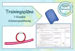 Vorschau - Stundenentwürfe - Trainingspläne & Spielkartei: Kurs Wassergewöhnung - Seite 1