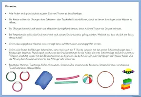 Vorschau - Stundenentwürfe - Trainingspläne & Spielkartei: Kurs Wassergewöhnung - Seite 2