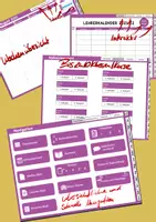 Vorschau - Lehrpläne/Lehrermaterial - Berlin/BRB Digitaler Lehrerkalender 2021/22 alt rosa interaktiv - Seite 1