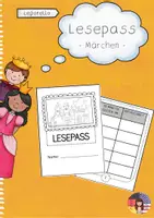 Vorschau - Arbeitsblätter - Lesepass Märchen für Lesemotivation - Deckblatt