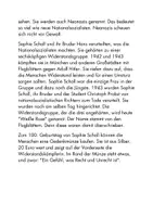 Vorschau - Text - Wer war Sophie Scholl? - Seite 1