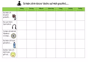 Vorschau - Arbeitsblätter - Achtsamkeit in der Schule: Gesundheitsverhalten reflektieren - Seite 2