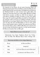 Vorschau - Arbeitsblätter - Leseverständnis Löwenzahn - Kopiervorlage - Seite 3
