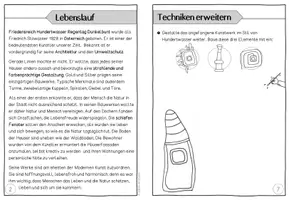 Vorschau - Arbeitsblätter - Künstler-Faltheft: Friedensreich Hundertwasser - Seite 3
