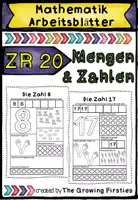 Vorschau - Arbeitsblätter - ZR 20 - Mengen & Zahlen - Arbeitsblätter - Deckblatt