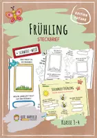 Vorschau - Arbeitsblätter - Im Frühling - Steckbrief - Deckblatt