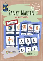 Vorschau - Bildkarten - Sankt Martin - Anlautkarten - Deckblatt