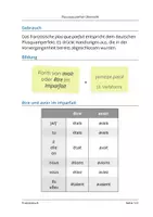 Vorschau - Arbeitsblätter - Plus-que-parfait Übersicht - Deckblatt