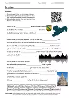 Vorschau - Arbeitsblätter - Lernposter + Arbeitsblatt zum Thema "Dresden" + Onlineübung & MP3 + Mindmap + Infografik - Seite 1