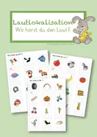 Vorschau - Arbeitsblätter - Kopiervorlagen - Lautlokalisationsübungen - Deckblatt