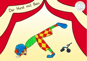 Vorschau - Bildkarten - Clown Yoga Bildkarten Yogaübungen - Seite 2