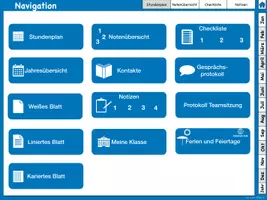 Vorschau - Lehrpläne/Lehrermaterial - NRW Digitaler Leherkalender / Planer 2021/22 intuitiv in blau - Seite 3