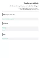 Vorschau - Arbeitsblätter - Die Romantik - Schön gestaltete Lernkarten (Englisch / Bilingual) - Seite 1