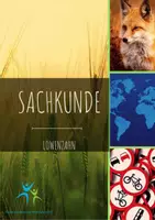 Vorschau - Arbeitsblätter - Der Löwenzahn Aufgaben Lösungen Steckbrief - Deckblatt