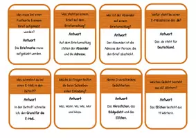 Vorschau - Stationenlernen - Deutsch: Quizkarten zu Flex und Flora Klasse 2 - Seite 3