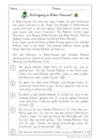 Vorschau - Arbeitsblätter - Lesespurgeschichte "Aufregung in Robo-Hausen" - Seite 3