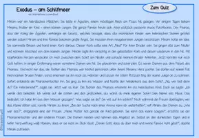 Vorschau - Interaktives Material - Interaktives Lesequiz "Exodus - der Auszug aus Ägypten" - Seite 3