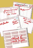 Vorschau - Lehrpläne/Lehrermaterial - RLP Digitaler Lehrerkalender 2021/22 alt rosa interaktiv - Deckblatt
