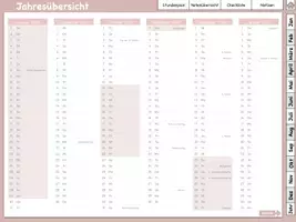 Vorschau - Lehrpläne/Lehrermaterial - RLP Digitaler Lehrerkalender 2021/22 alt rosa interaktiv - Seite 3