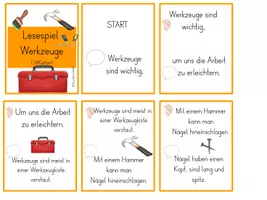 Vorschau - Spiele - Werkzeuge Bild-Lesespiel - Seite 1