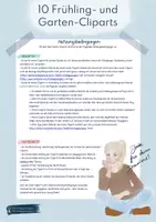 Vorschau - selbst erstellte Cliparts/Grafiken - Frühling und Garten Cliparts - Seite 1