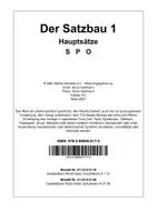 Vorschau - Unterrichtsreihen - Der Satzbau 1 - Hauptsätze - Subjekt, Prädikat, Objekt - Seite 1
