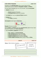 Vorschau - Unterrichtsreihen - Der Satzbau 1 - Hauptsätze - Subjekt, Prädikat, Objekt - Seite 3