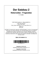 Vorschau - Arbeitsblätter - Der Satzbau 2 / Nebensätze - Fragesätze - Seite 2