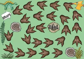 Vorschau - Spiele - Dino - Kopfrechenspiel bis 20 und bis 100 - Seite 1