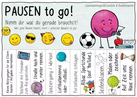 Vorschau - Spiele - Pausen to go! - Distanzlernen / Homeschooling Freebie - Seite 3