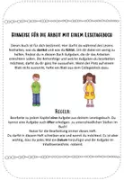 Vorschau - Arbeitsblätter - Lesetagebuch Vorlage Grundschule blanko - Seite 1