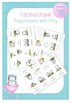 Vorschau - Arbeitsblätter - Prepositions with Kitty - Faltbüchlein - Deckblatt