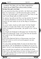 Vorschau - Arbeitsblätter - Lesekompetenz fördern in der Grundschule- Texte lesen- Übungen und Arbeitsblätter (IGLU-Studie) - Seite 2