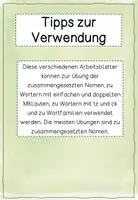 Vorschau - Arbeitsblätter - Osterwerkstatt: Deutsch, Grammatik Kl. 3/4 - Seite 1